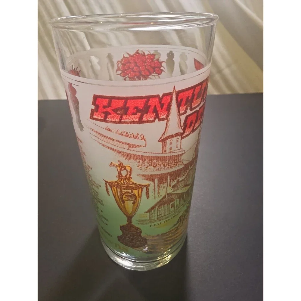Kentucky Derby 1978 104th Running Mint Julep Glass Churchill Downs Horse Racing